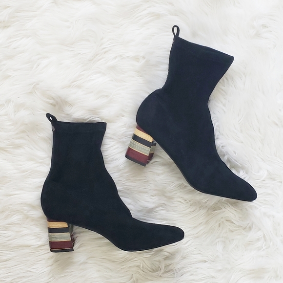 Olivia Miller Shoes - OLIVIA MILLER Unbreak My Heart Patterned Heel Boot